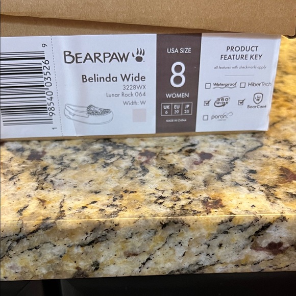 BearPaw Women's Black Sequin Moccasins - Picture 2 of 4